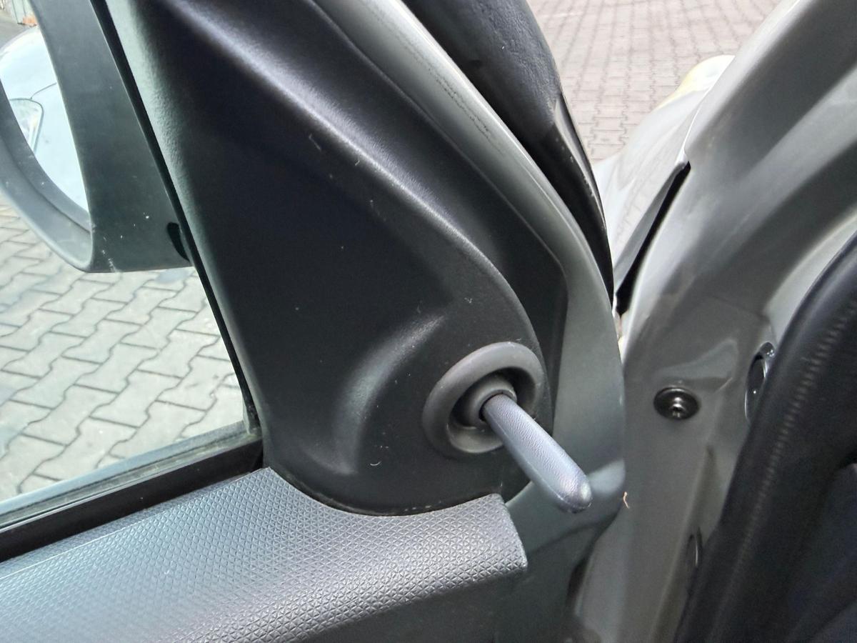 Nissan Micra K12 original Au&szlig;enspiegel links manuell verstellbar unlackiert BJ06